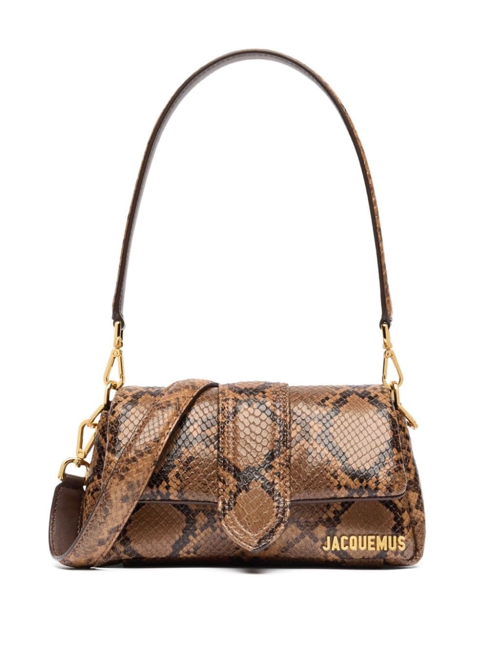 Jacquemus Le Petit Bambimou Leather Shoulder Bag In Brown