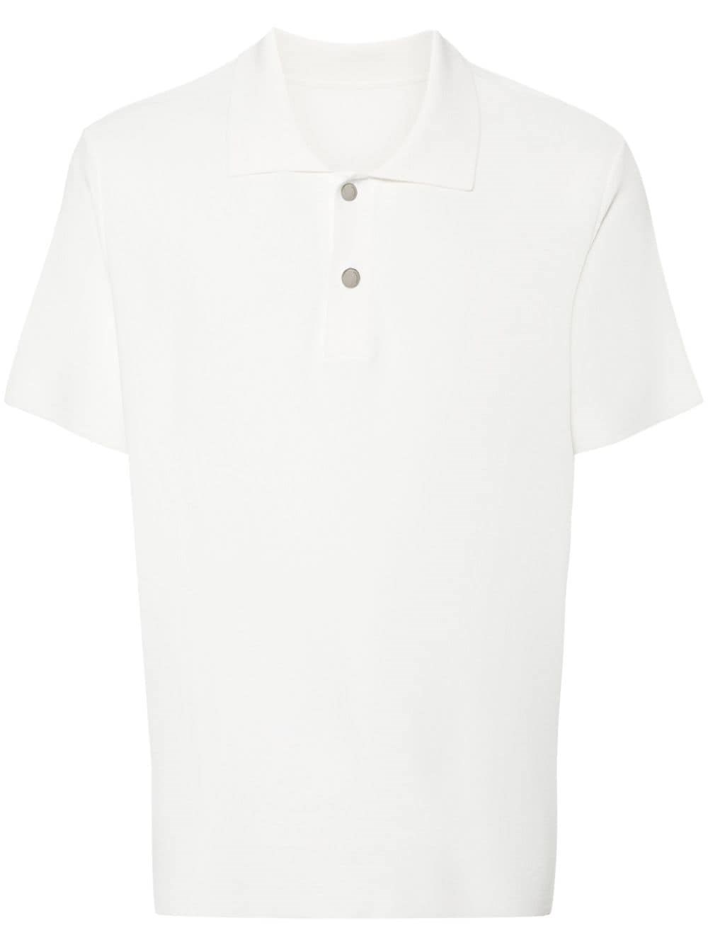 Jacquemus Le Maille Polo Shirt In White