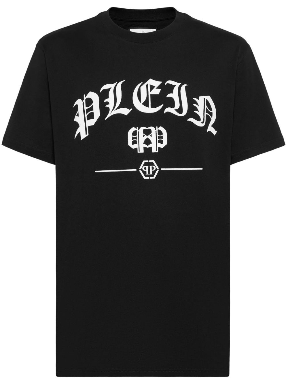 Shop Philipp Plein T-shirt Logo In Black  