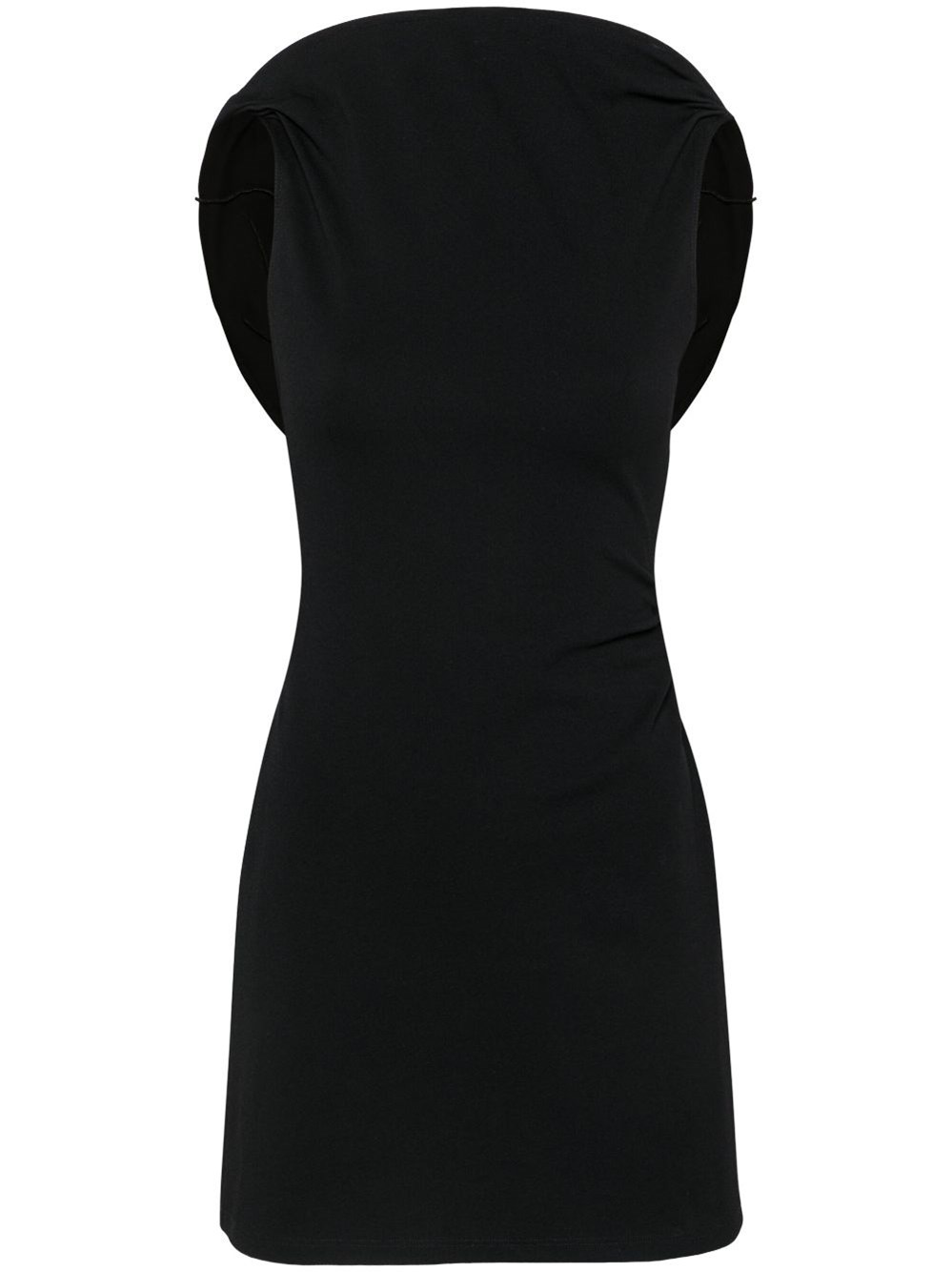 Shop Jacquemus Jersey Dress In Black  