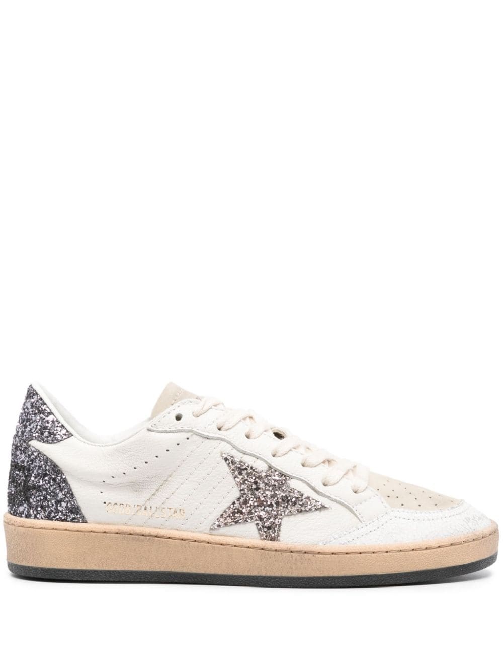 Shop Golden Goose Sneakers Ball Star In White