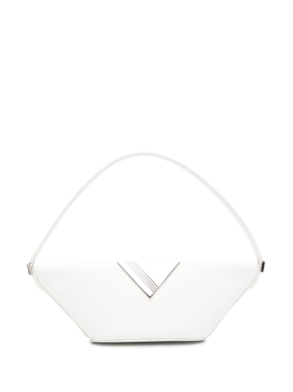 Shop Attico 'piccola' Handbag In White