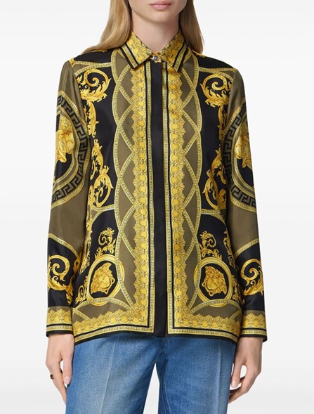 VERSACE Camicia in seta Dante5 10013601A115285BC60