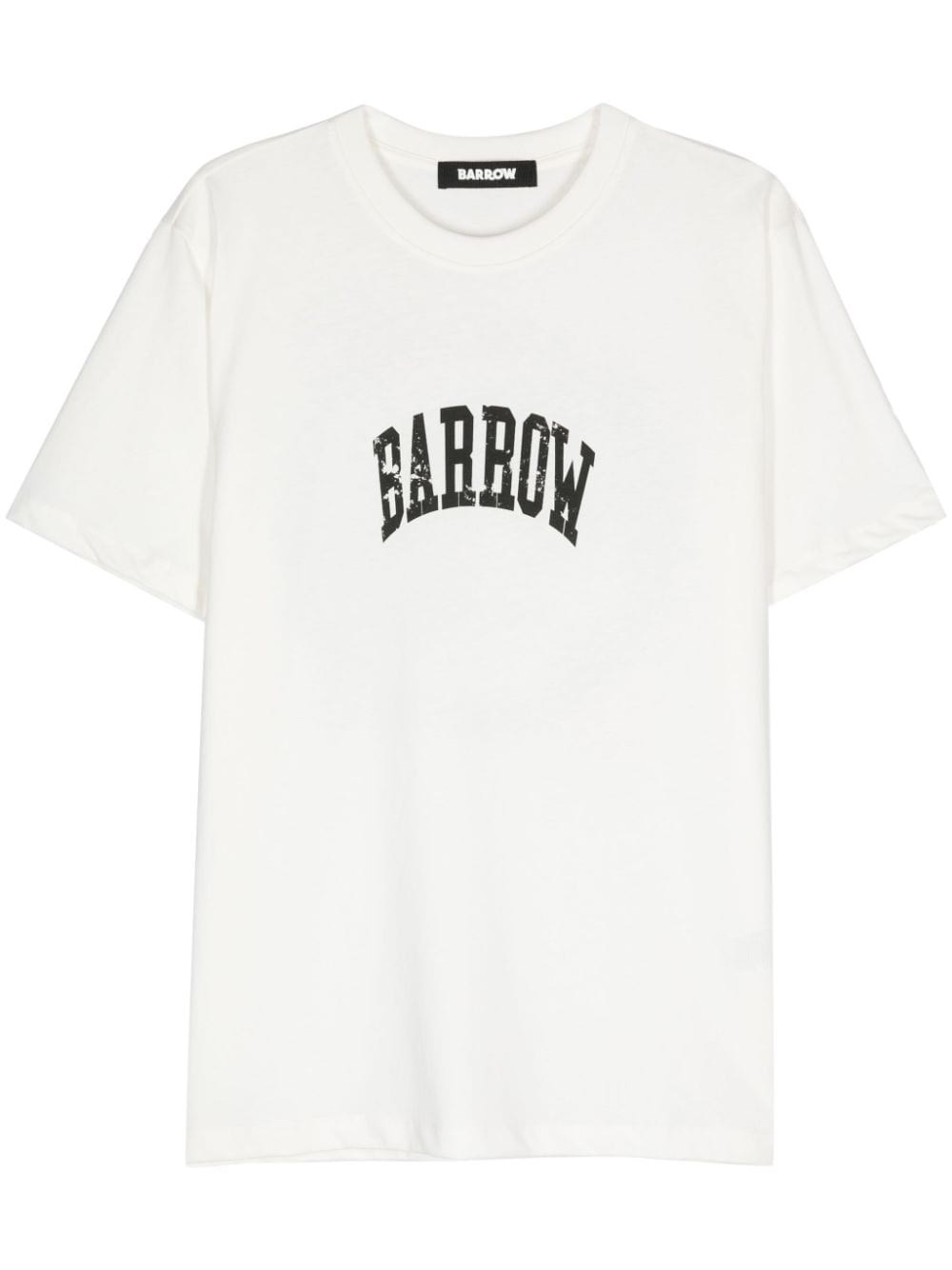 Shop Barrow Cotton T-shirt In White