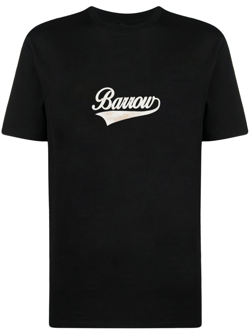 Shop Barrow Cotton T-shirt In Black  