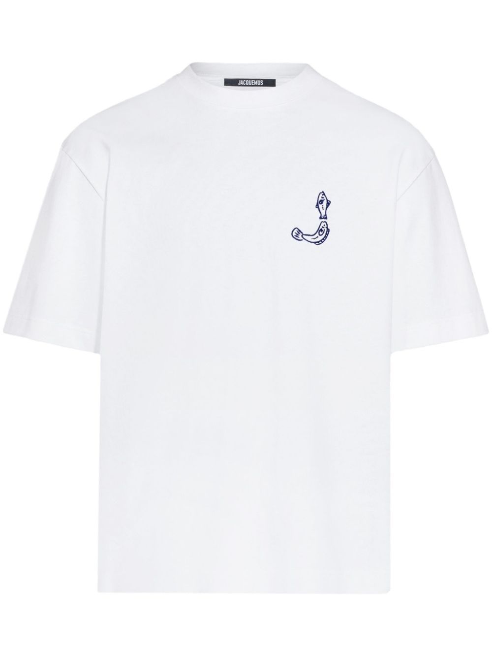 Shop Jacquemus 'le Meru' T-shirt In White