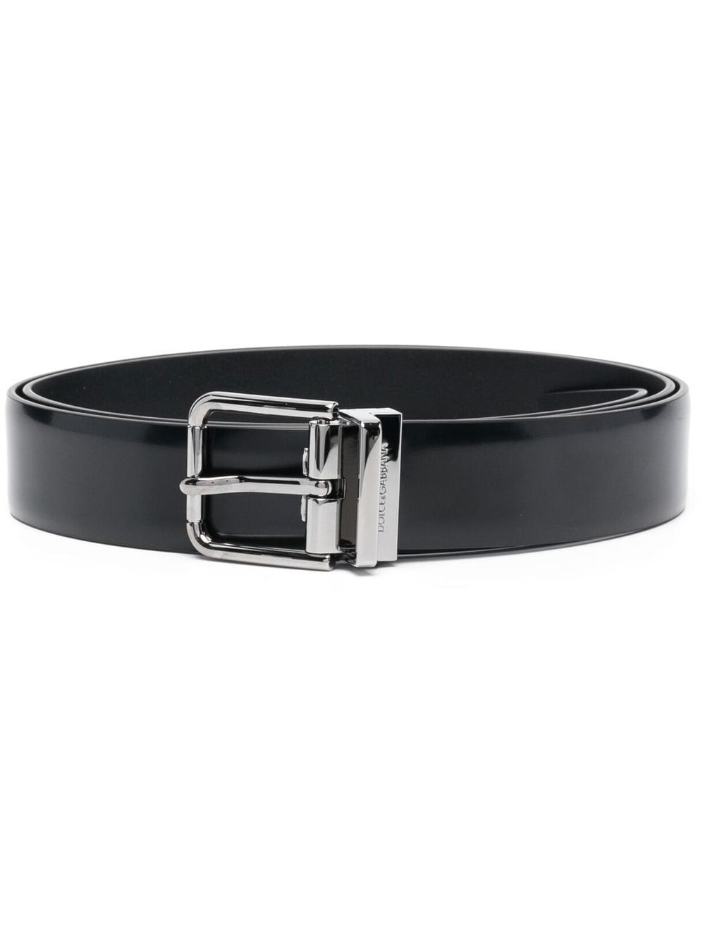 Shop Dolce & Gabbana Buckle Belt In Black  