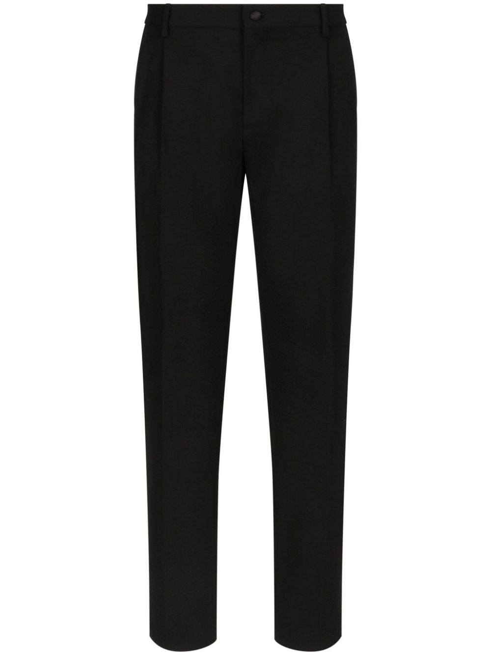 Shop Dolce & Gabbana Tailored Trousers In Black  