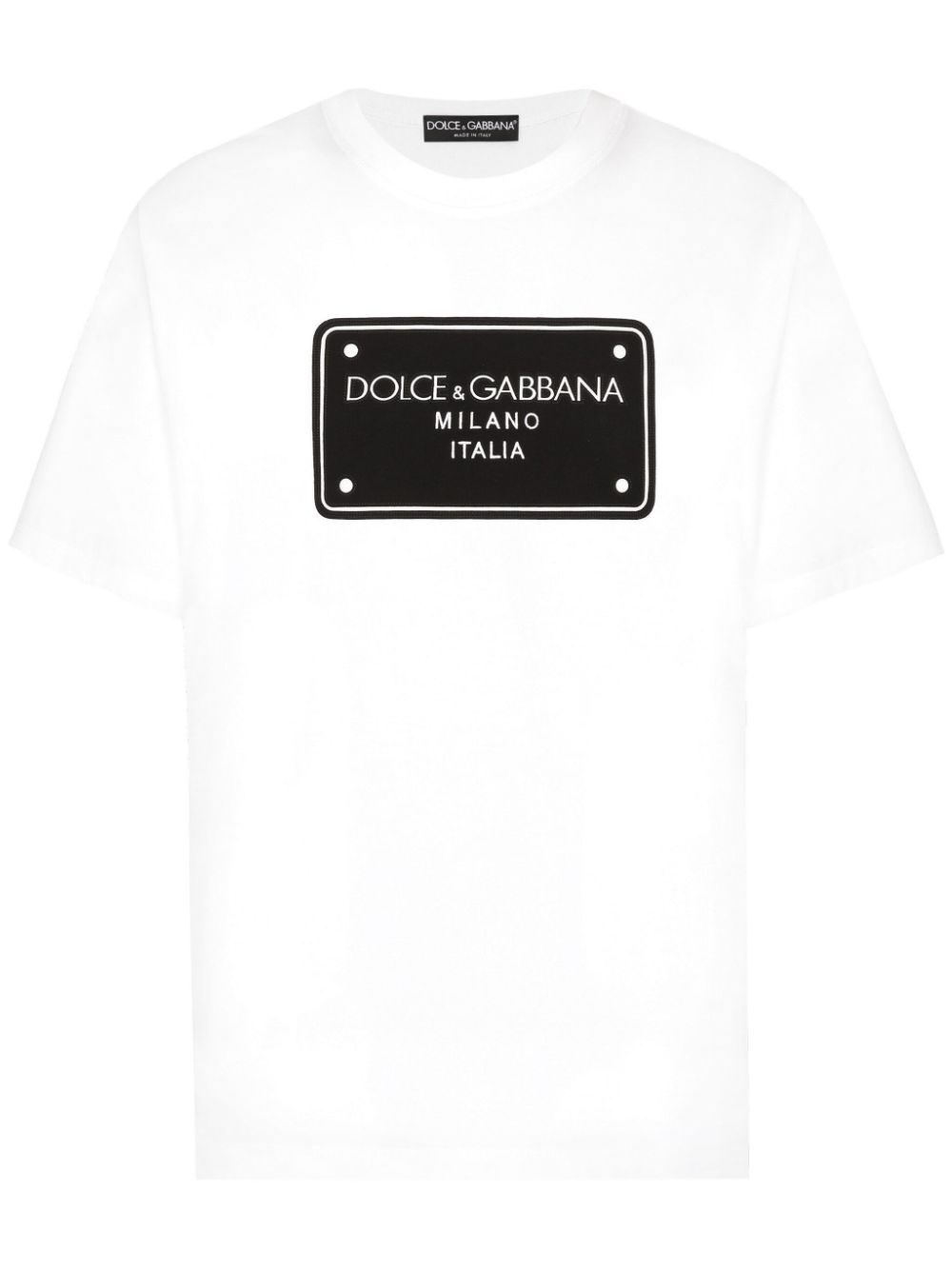 Shop Dolce & Gabbana Printed T-shirt In White