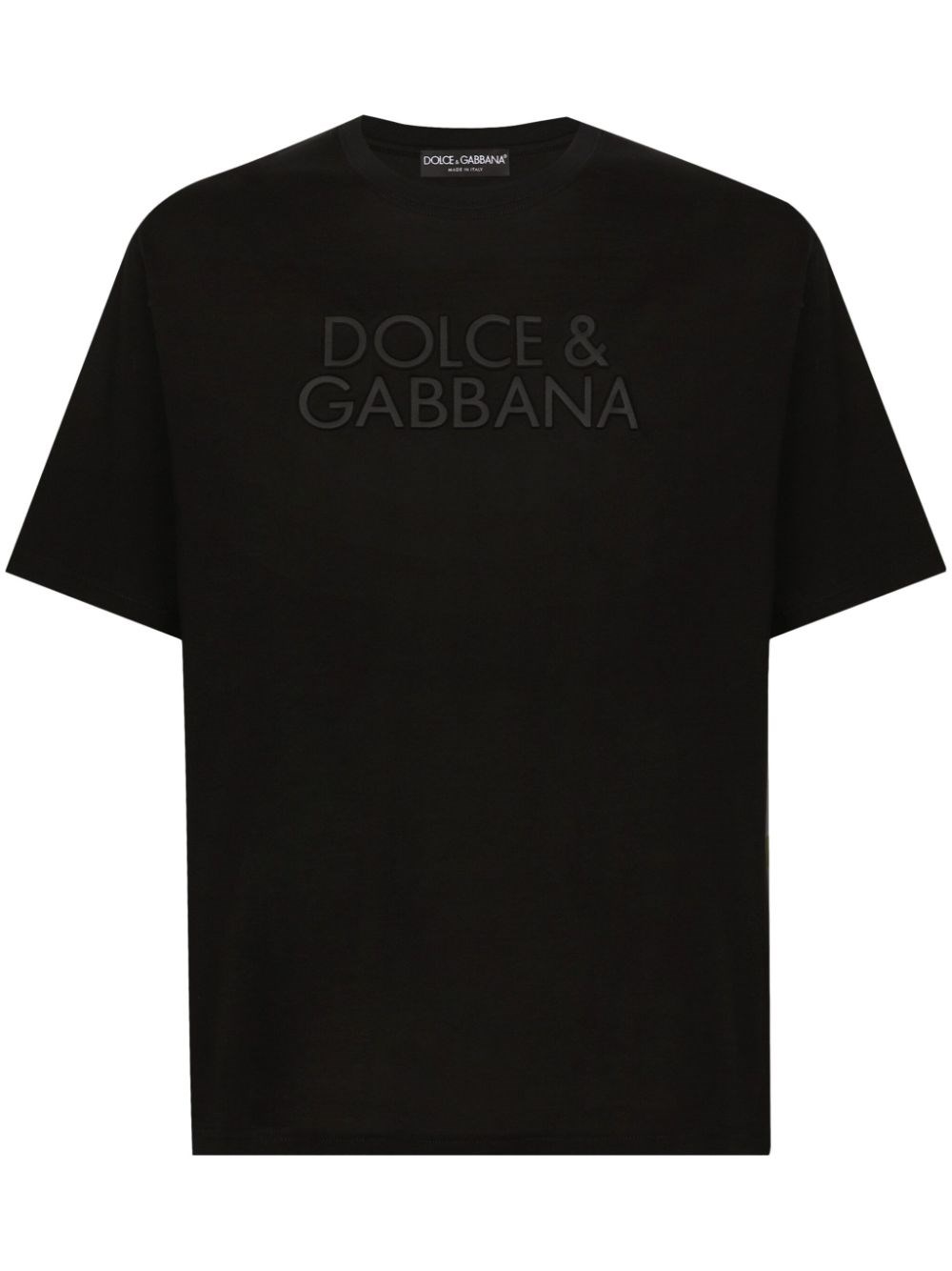 Shop Dolce & Gabbana T-shirt Logo In Black  