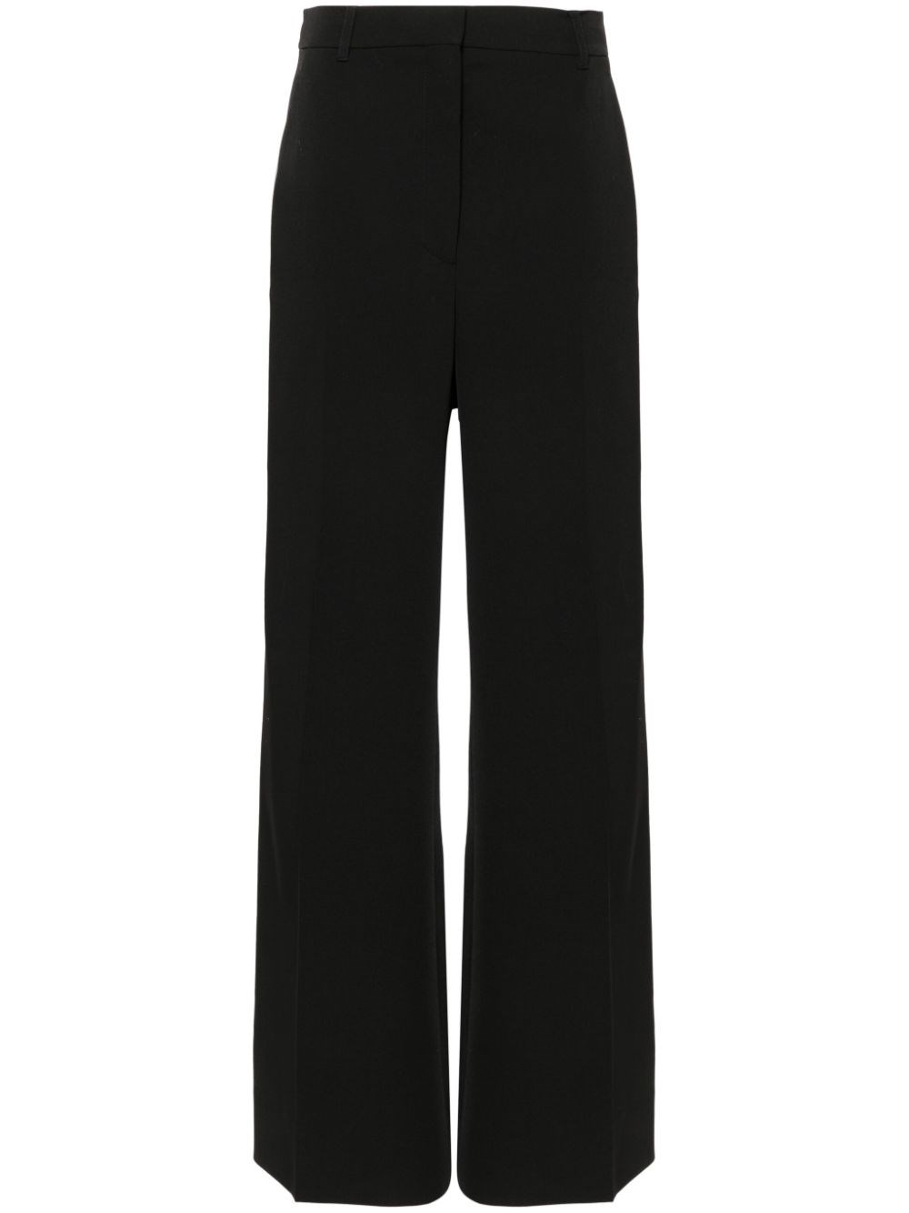 Shop Stella Mccartney Wool Pants In Black  