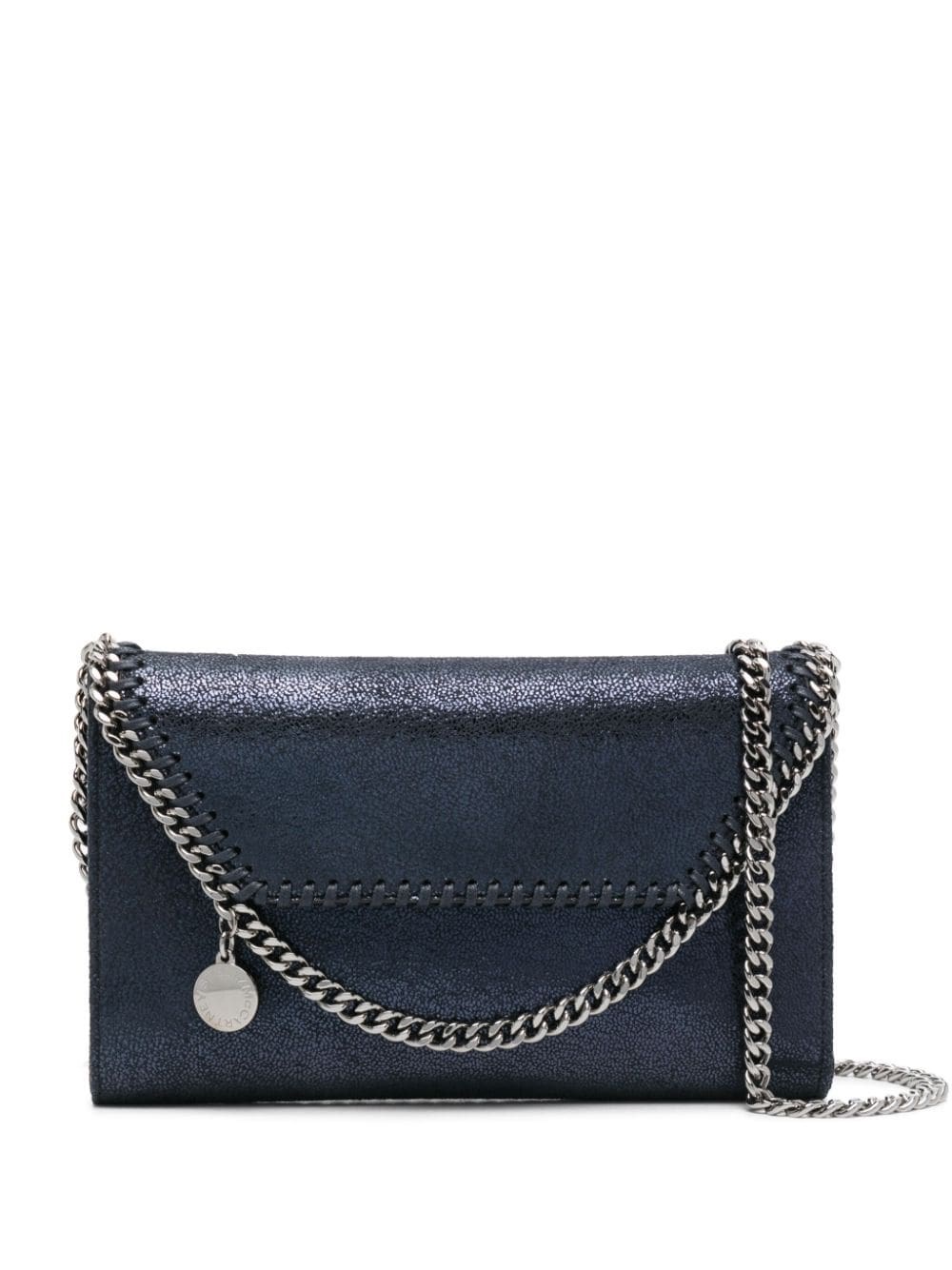 Stella Mccartney Mini Fala Crossbody Bag In Blue