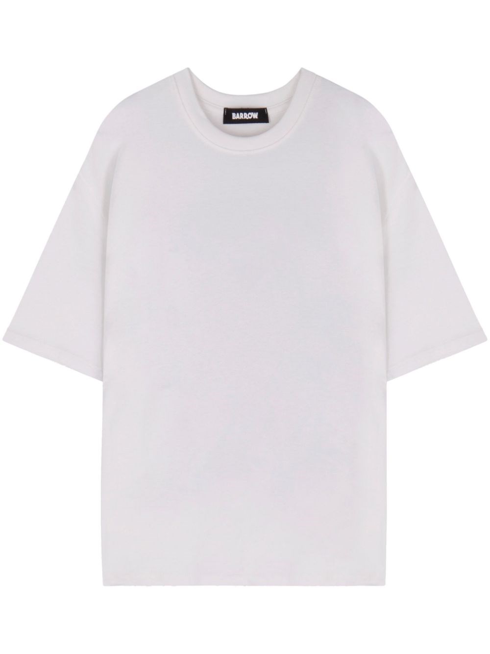 Shop Barrow Cotton T-shirt In White