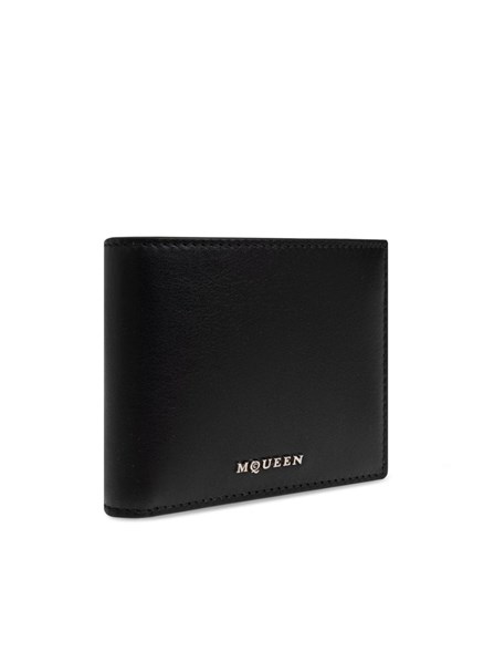ALEXANDER MCQUEEN - BI-FOLD LOGO WALLET