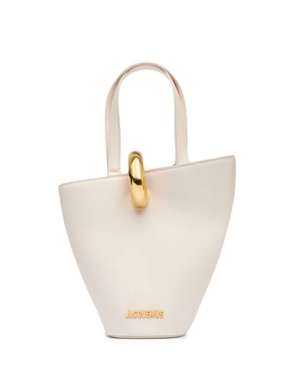 Shop Jacquemus Le Petit Doll Bag In White