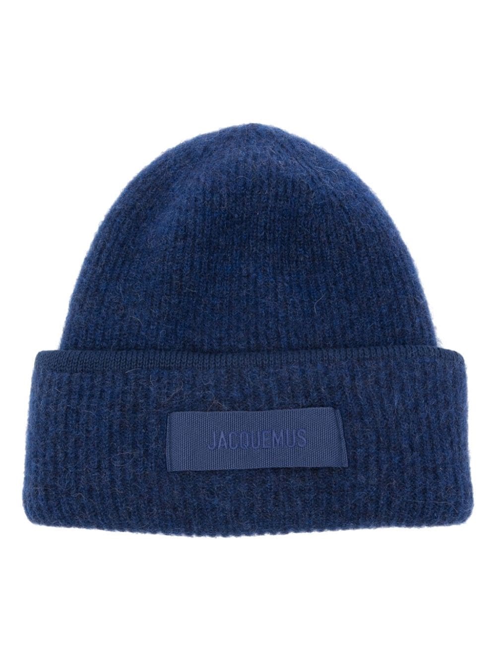 Shop Jacquemus 'le Bonnet' Beanie In Blue