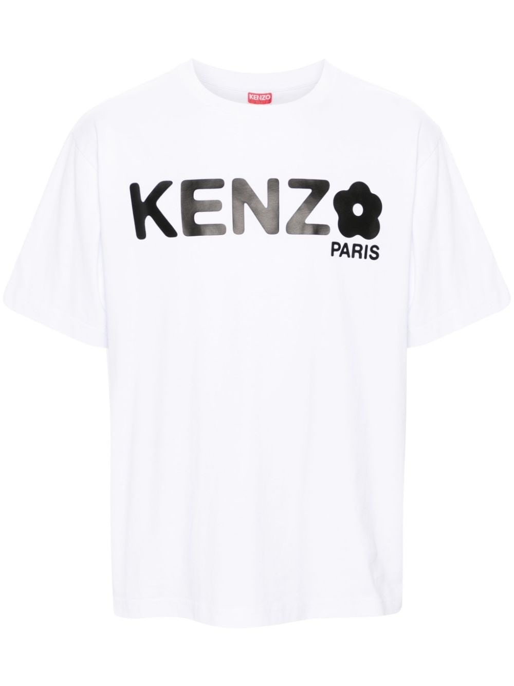 Shop Kenzo T-shirt Logo In White