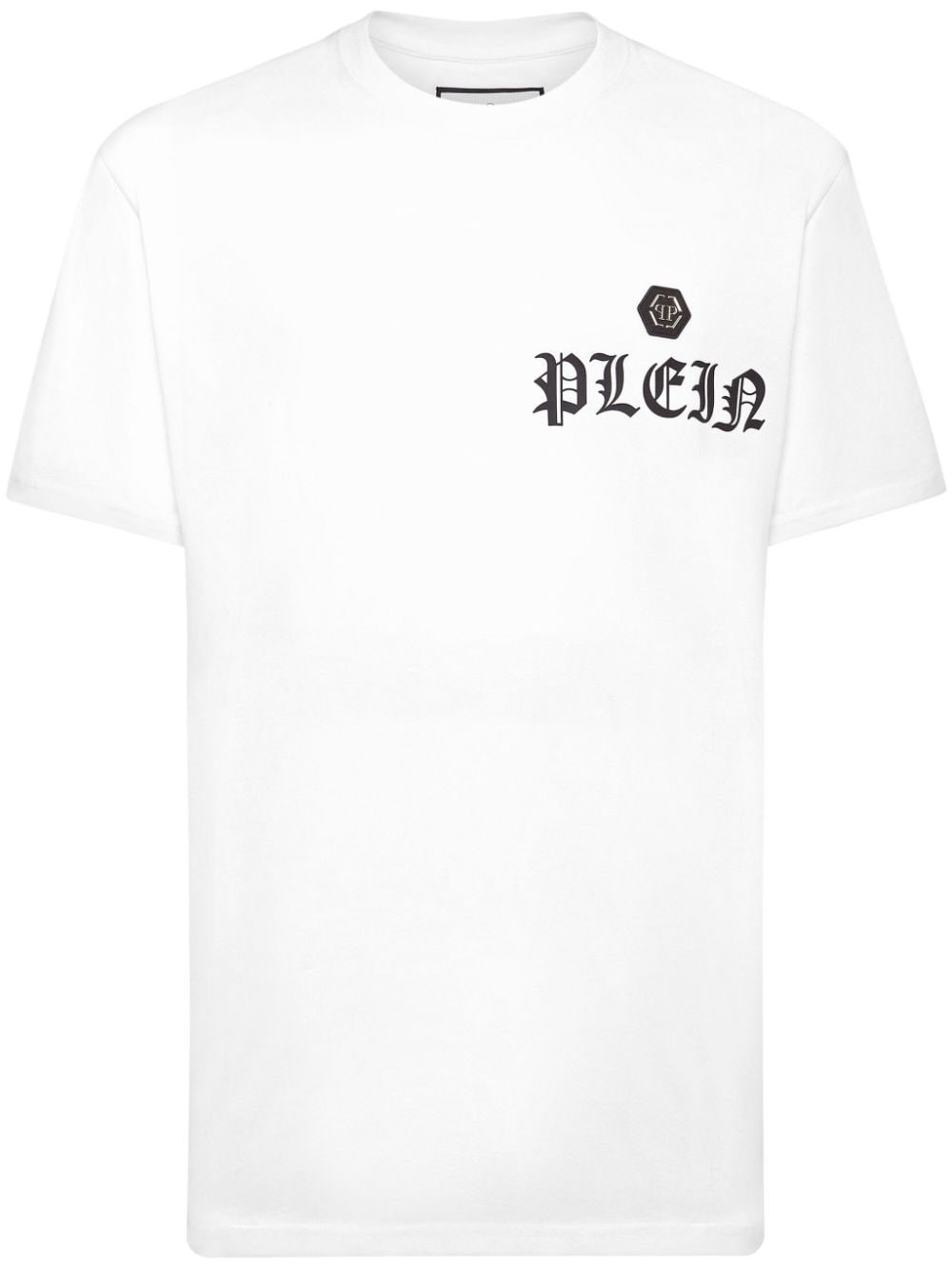 Shop Philipp Plein Printed T-shirt In White