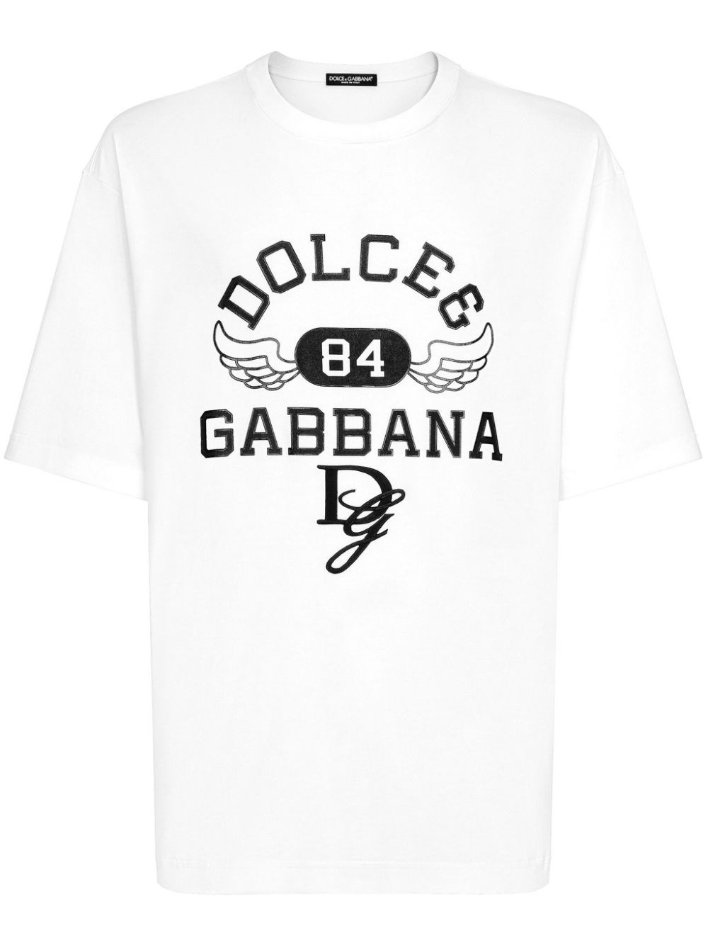 Shop Dolce & Gabbana Printed T-shirt In White