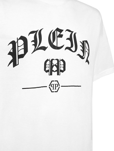 PHILIPP PLEIN T-SHIRT LOGO FADCMTK7402PJY002N01