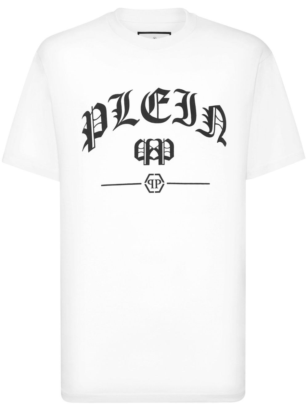 Shop Philipp Plein T-shirt Logo In White