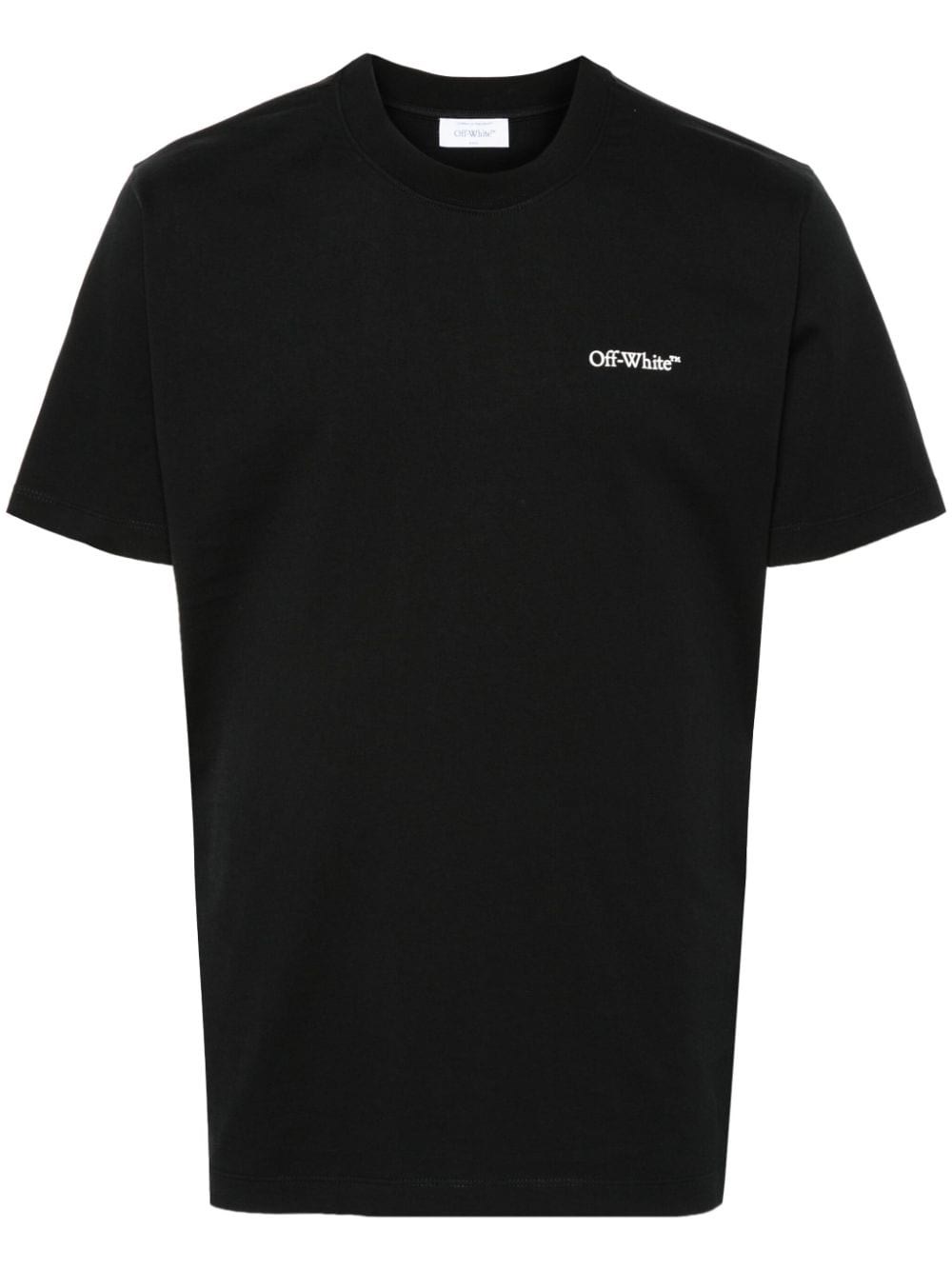 Shop Off-white 'windy Arrows' T-shirt In Black  