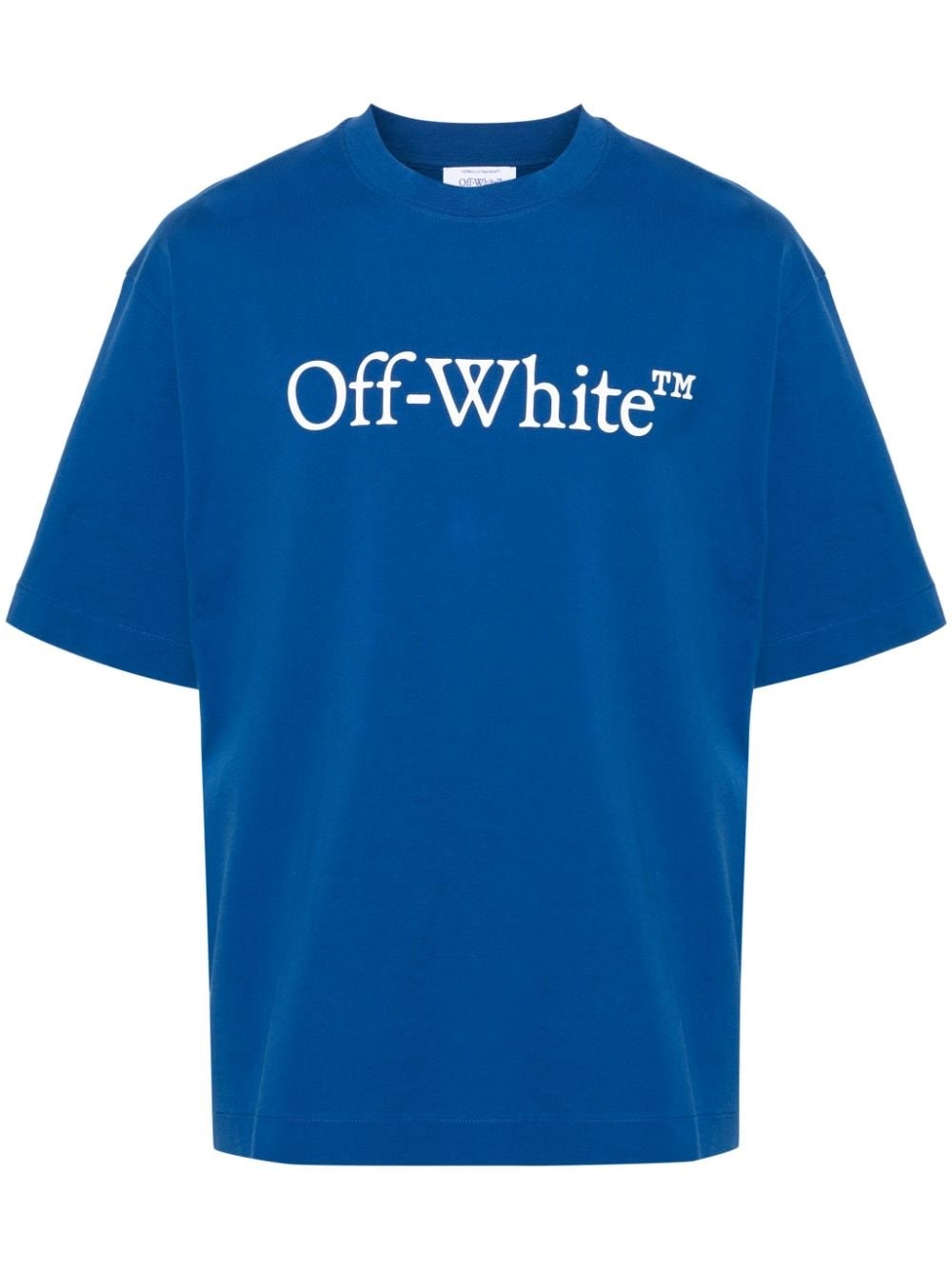 Shop Off-white T-shirt Logo In Blue