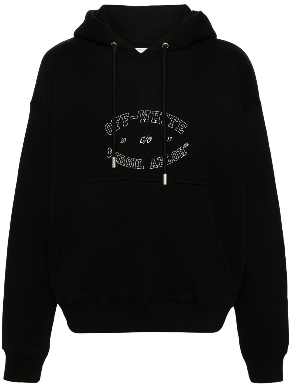 Shop Off-white Printed Sweatshirt In Black  