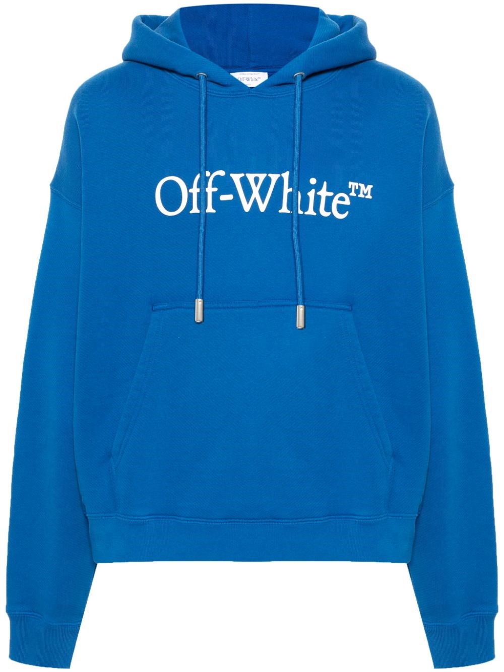 Shop Off-white Logo Sweatshirt In Blue