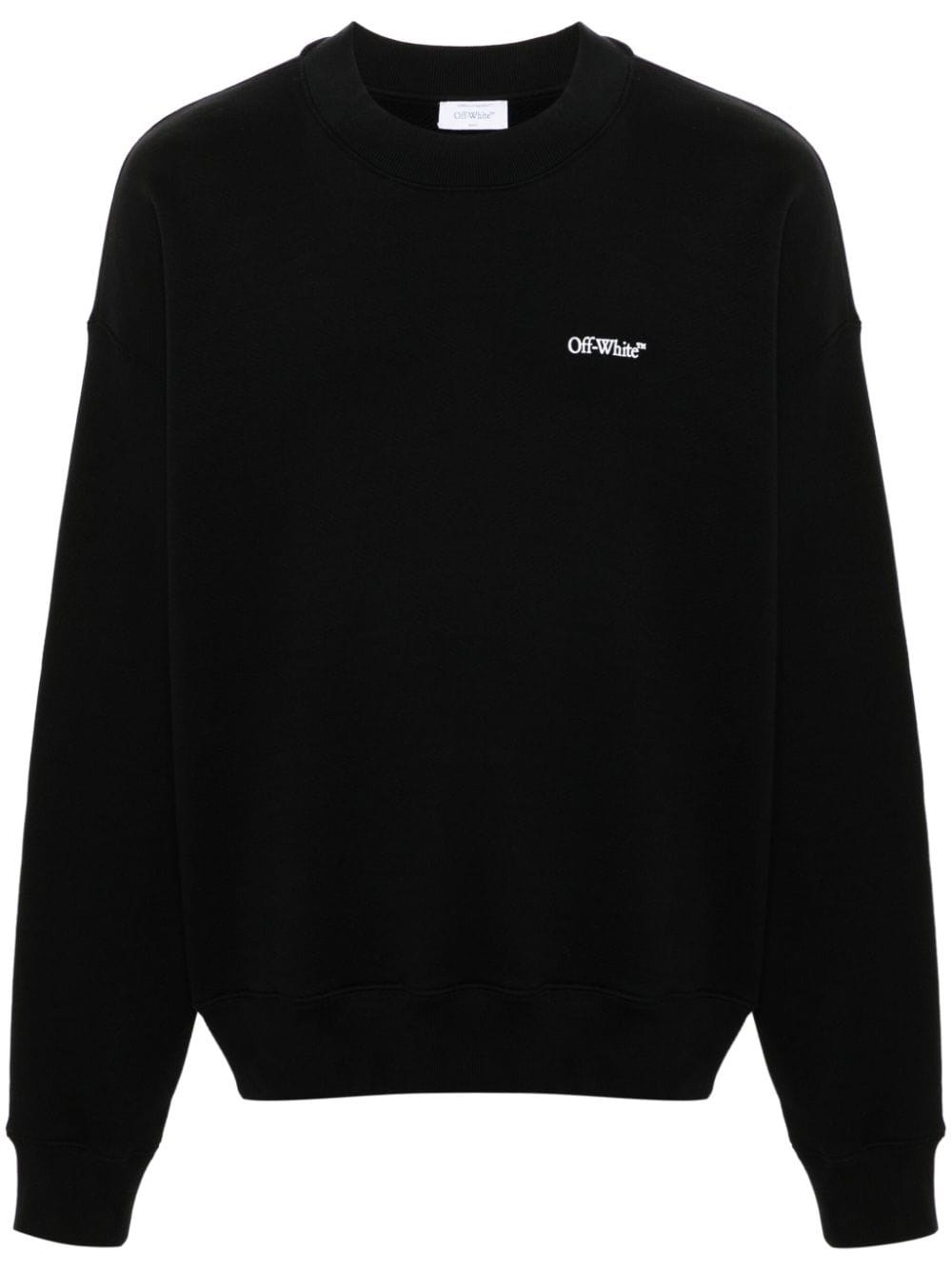 Shop Off-white 'windy Arrows' Sweatshirt In Black  