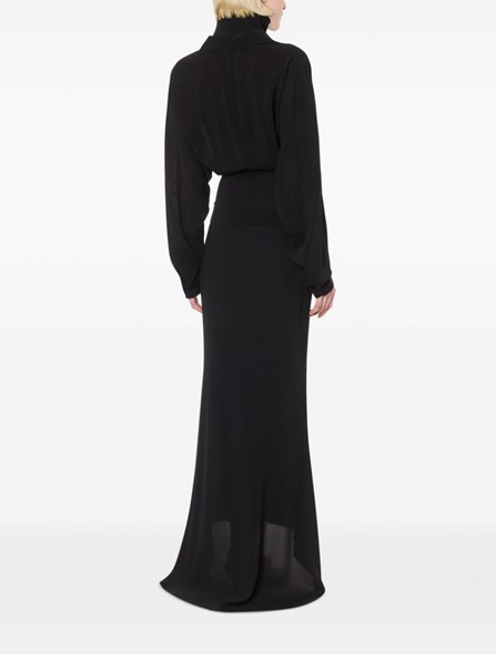 PHILOSOPHY DI LORENZO SERAFINI - Crossed crêpe shirt