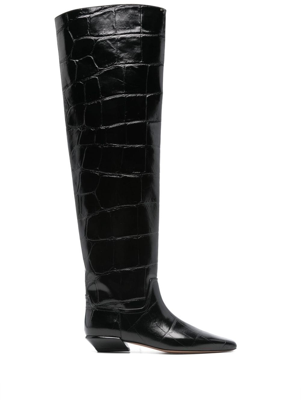 Shop Paris Texas Bettina Boots In Black  