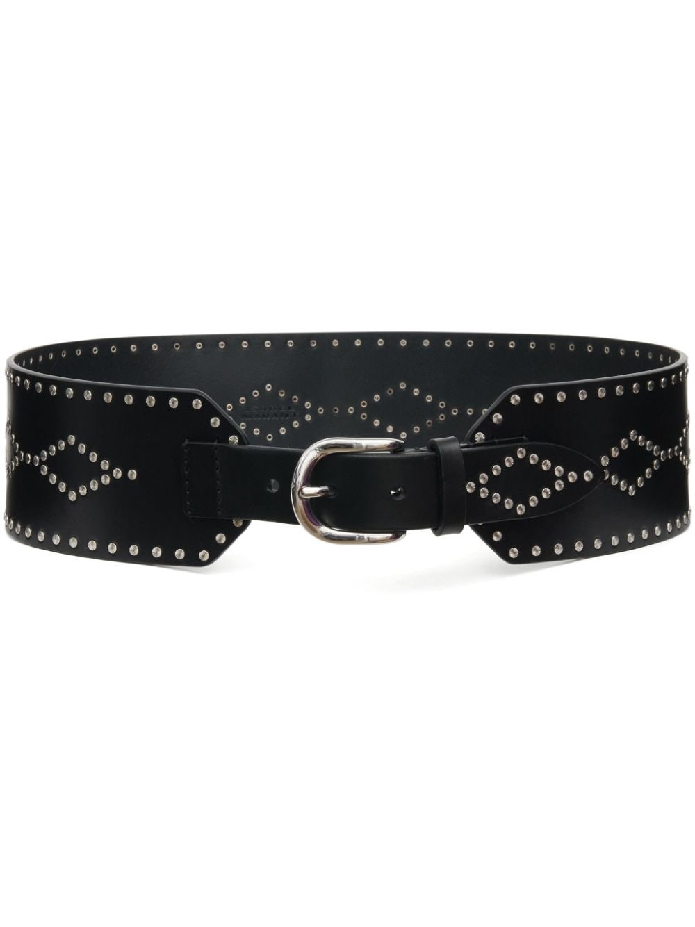 Shop Isabel Marant Lucie Belt In Black  