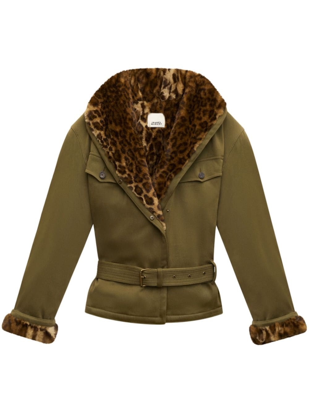 Shop Isabel Marant Hooded Jacket In Brown