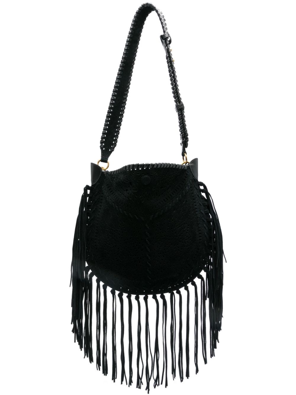 Shop Isabel Marant Oskan Soft Bag In Black  