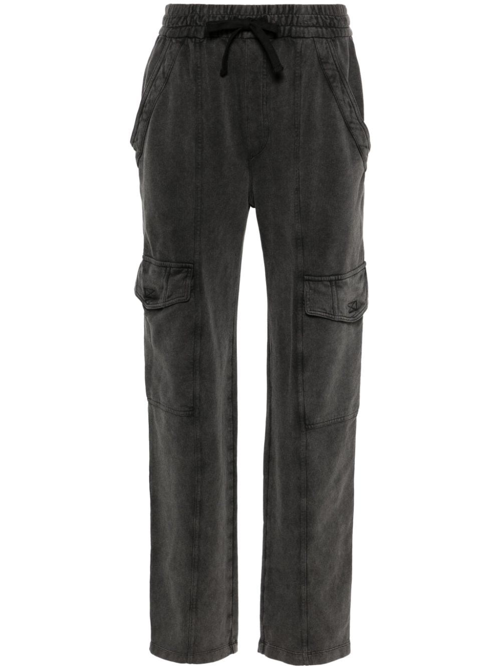 Shop Marant Etoile Cotton Sweatshirt Pants In Black  