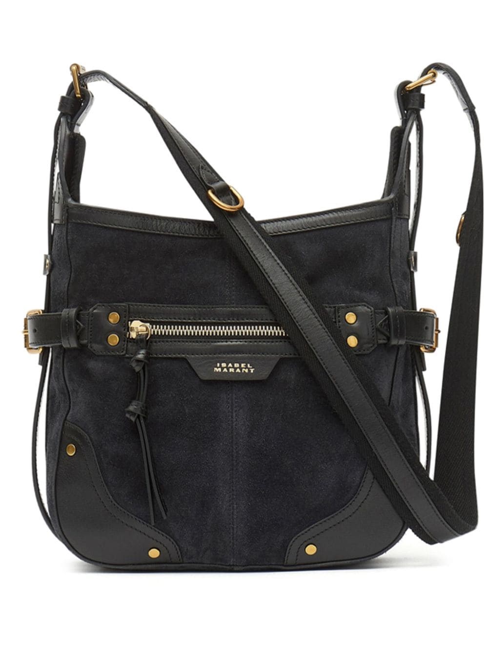 Shop Isabel Marant Sierra Hobo Small Bag In Black  