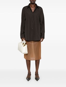 DRIES VAN NOTEN - oversized cotton poplin shirt
