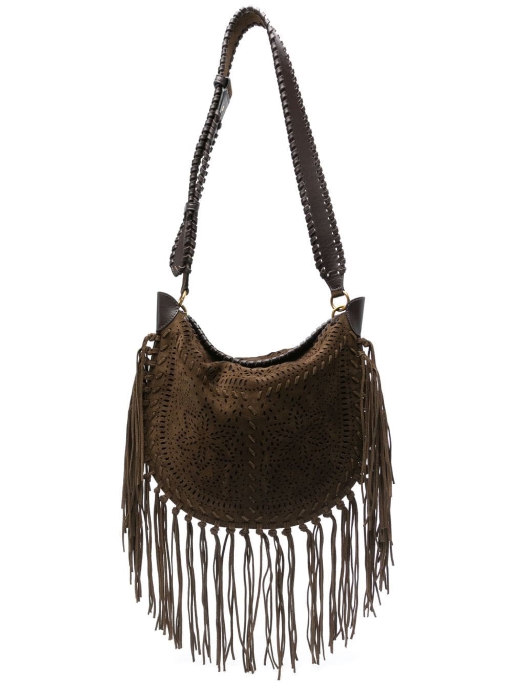 Shop Isabel Marant Oskan Soft Bag In Brown