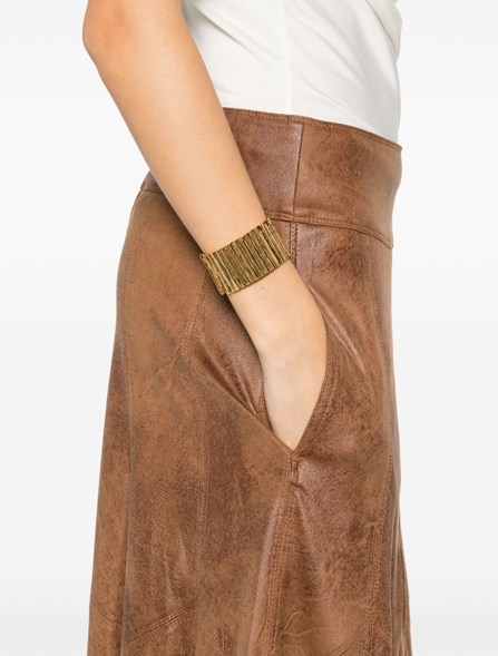 ISABEL MARANT Suede effect skirt Dante5 JU0271FAB4B06I50CO