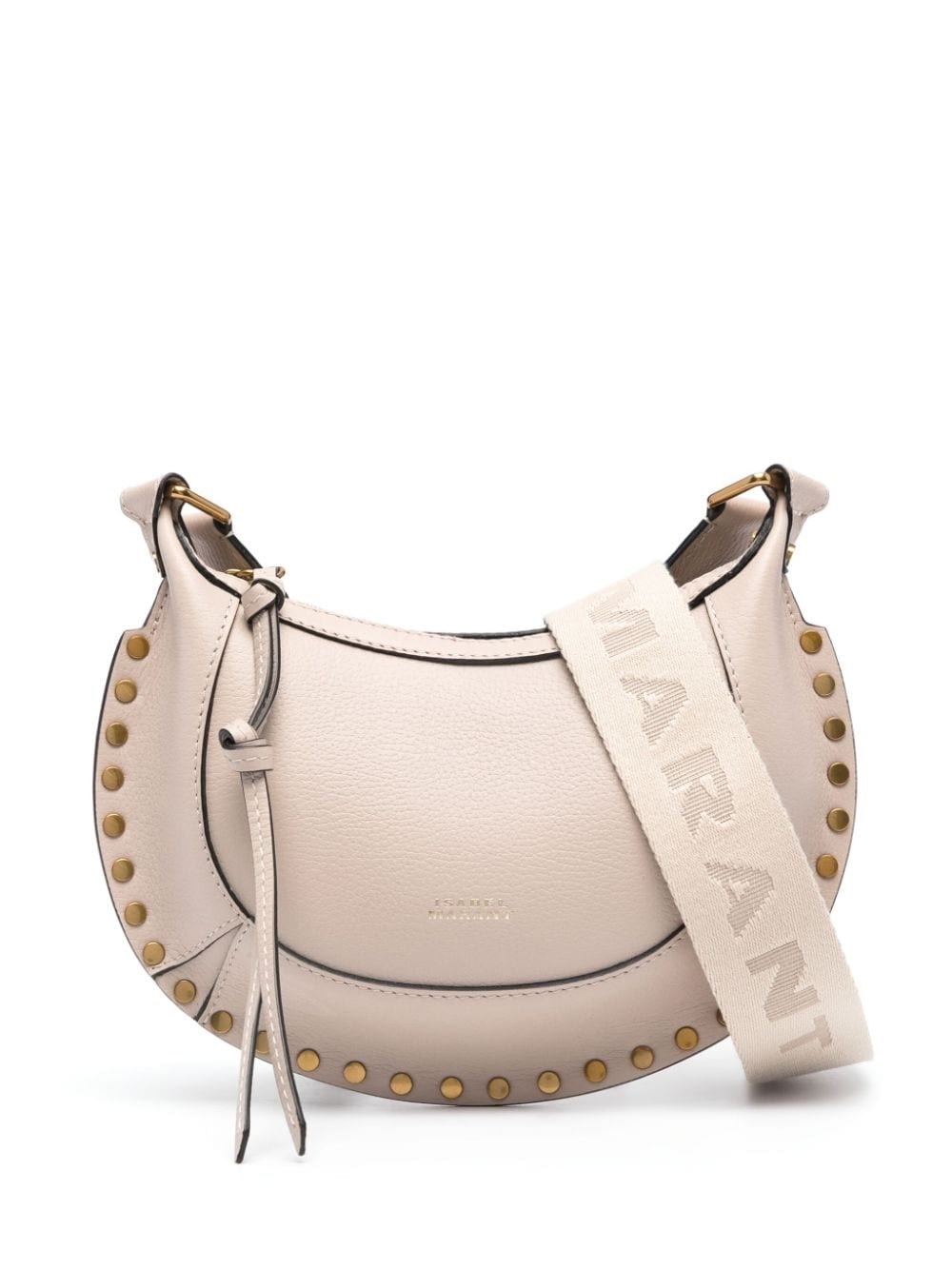 Shop Isabel Marant Oskan Moon Mini Bag In Neutrals