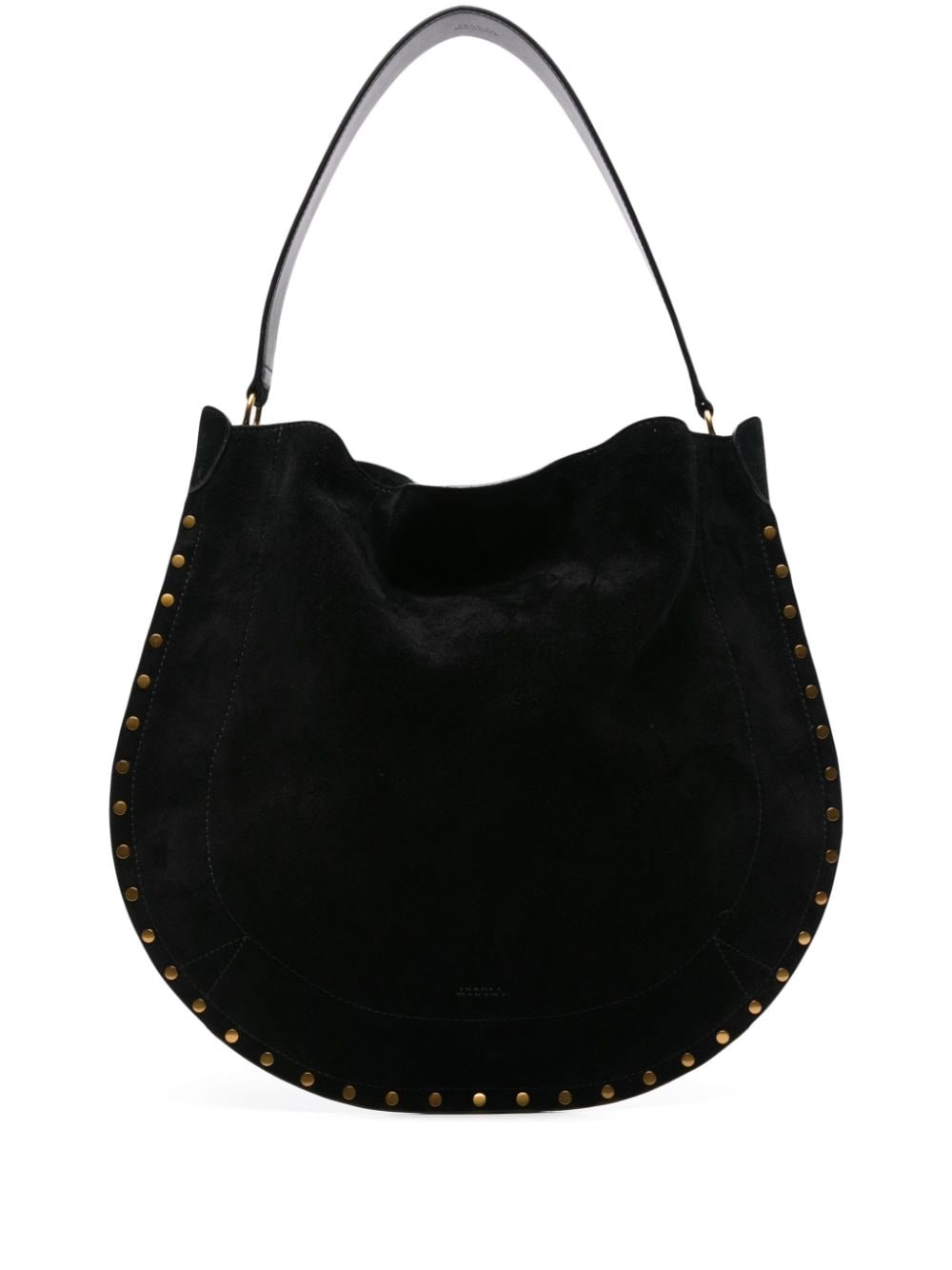 Shop Isabel Marant Oskan Hobo Soft Bag In Black  