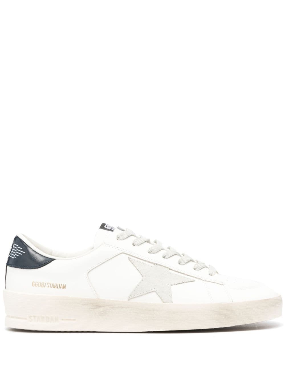 Shop Golden Goose 'stardan' Sneakers In ホワイト