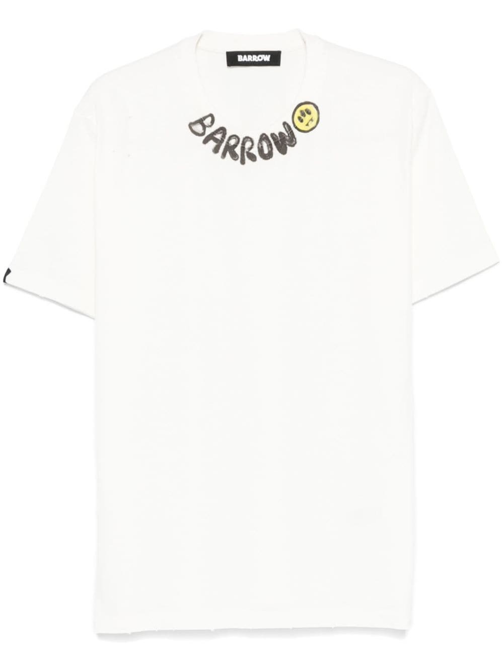 Shop Barrow T-shirt Logo In White