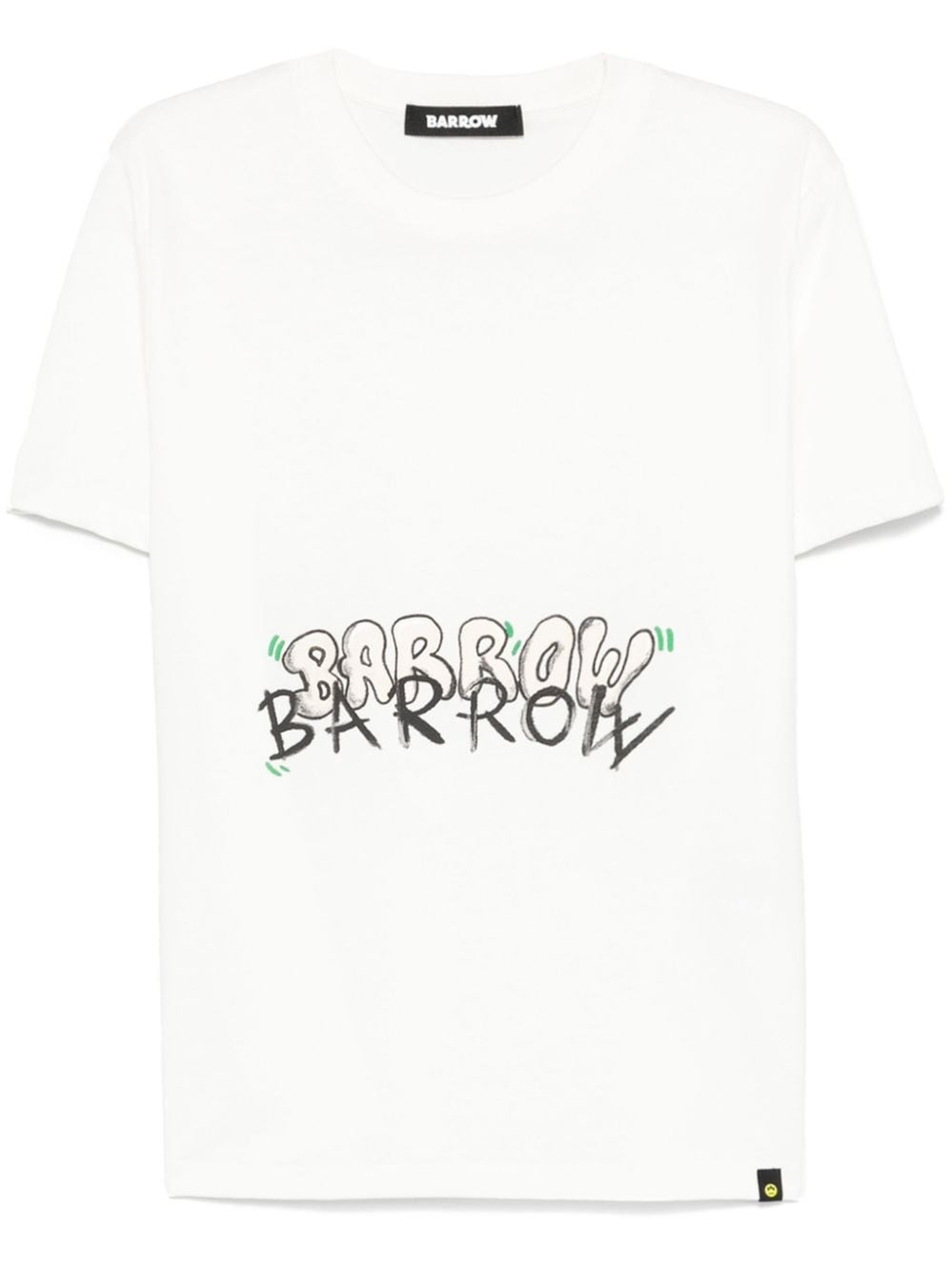 Shop Barrow Cotton T-shirt In White