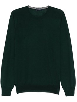 D&H Uomo Maglioncini Girocollo A Coste Morbido Regular Casual Pullover - Foto 2