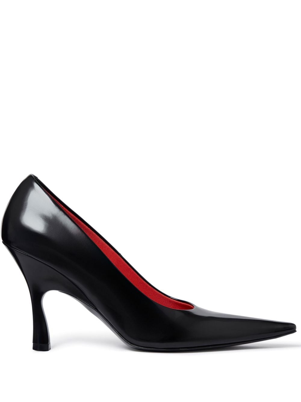 Stella Mccartney Elsa Pointed Pumps In Black  