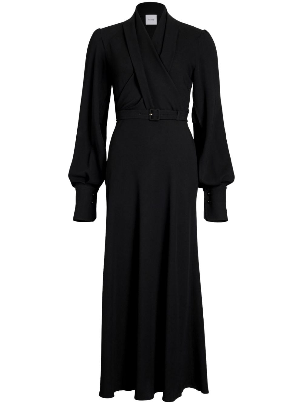 Patou Long Dress In Black  