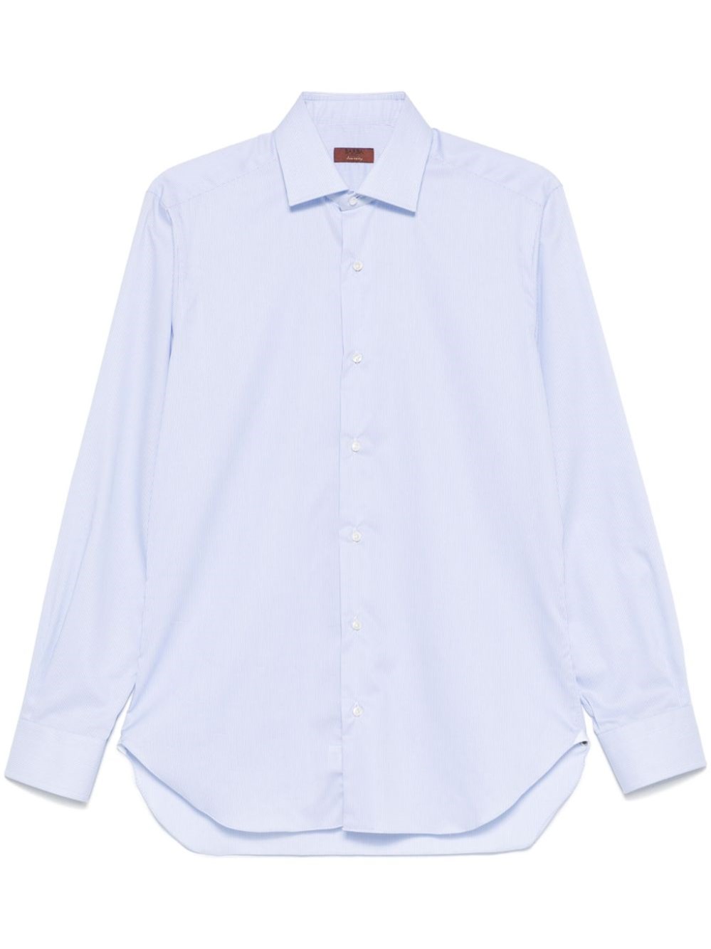 Barba Napoli Barba Button-down Cotton Shirt In Blue