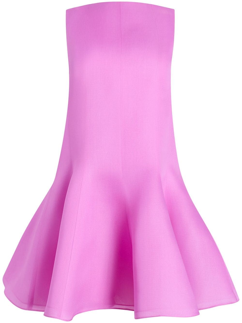 Khaite Organza Minidress In Pink